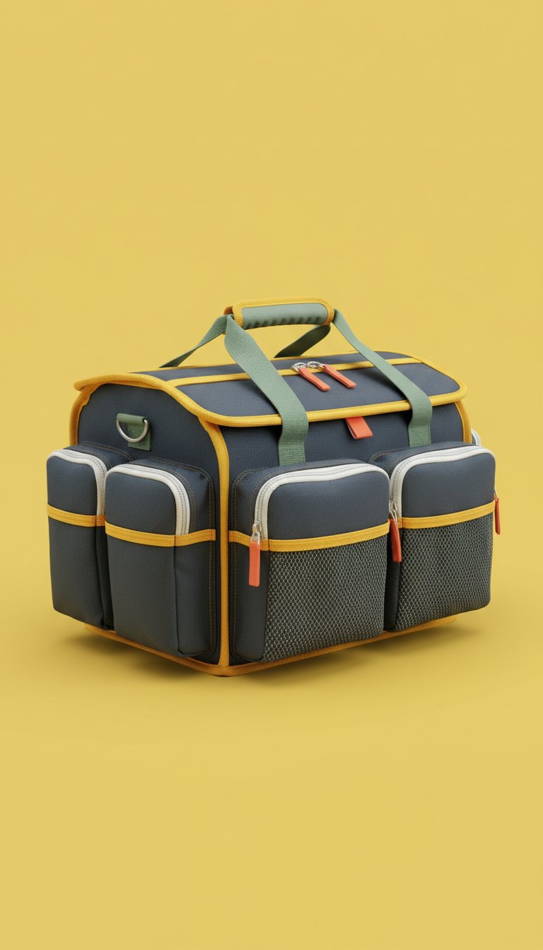 Multi-Compartment Car Organizer